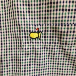 Masters Collection Mens Large, Long Sleeve Butttondown Casual Dress Shirt